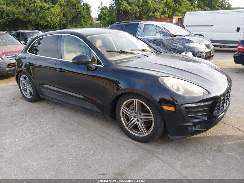 2015 Porsche Macan VIN WP1AB2A59FLB55012 IAAI salvage auction — NORMAL WEAR, Clear (Maryland), sold $2,950 on 2026-07-30 (photo 1)