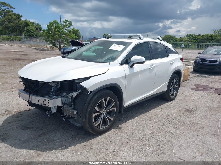 2019 Lexus Rx VIN JTJBZMCA8K2041412 IAAI salvage auction — FRONT END, Rebuildable (Florida), sold $15,500 on 2026-07-30 (photo 2)