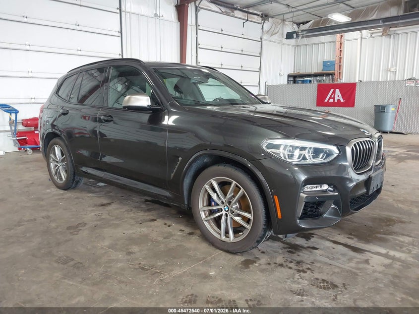 2018 BMW X3 VIN 5UXTS3C58J0Z00743 IAAI salvage auction — HAIL, Salvage (Iowa), sold $9,050 on 2026-07-28 (photo 1)