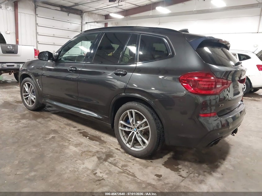 2018 BMW X3 VIN 5UXTS3C58J0Z00743 IAAI salvage auction — HAIL, Salvage (Iowa), sold $9,050 on 2026-07-28 (photo 3)