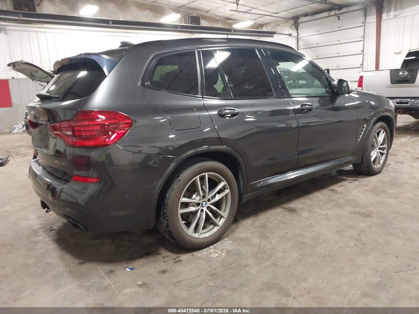 2018 BMW X3 VIN 5UXTS3C58J0Z00743 IAAI salvage auction — HAIL, Salvage (Iowa), sold $9,050 on 2026-07-28 (photo 4)