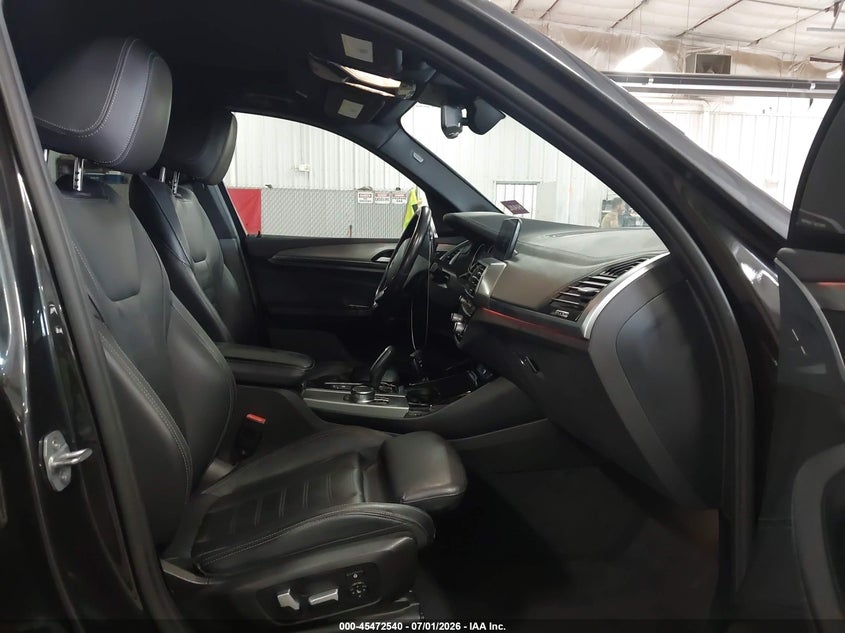 2018 BMW X3 VIN 5UXTS3C58J0Z00743 IAAI salvage auction — HAIL, Salvage (Iowa), sold $9,050 on 2026-07-28 (photo 5)