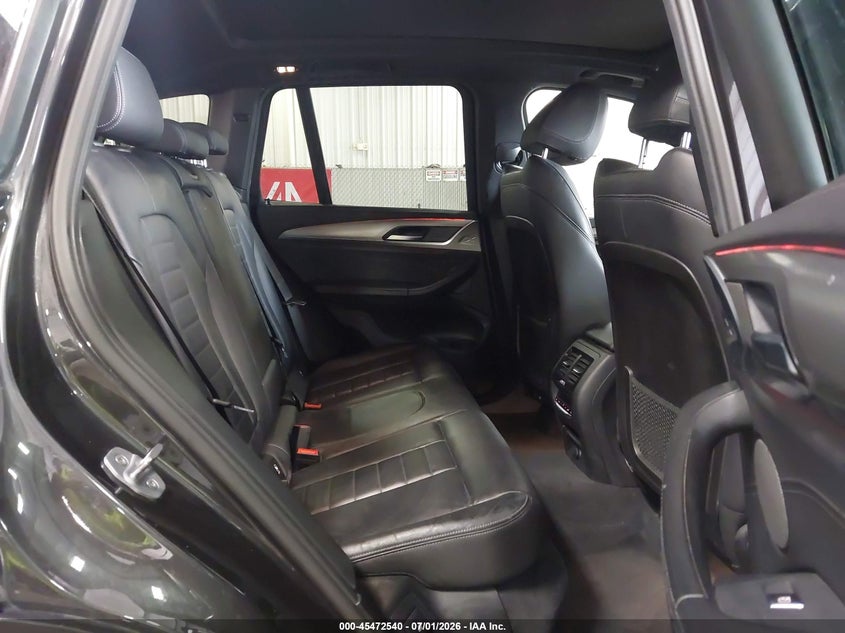 2018 BMW X3 VIN 5UXTS3C58J0Z00743 IAAI salvage auction — HAIL, Salvage (Iowa), sold $9,050 on 2026-07-28 (photo 8)