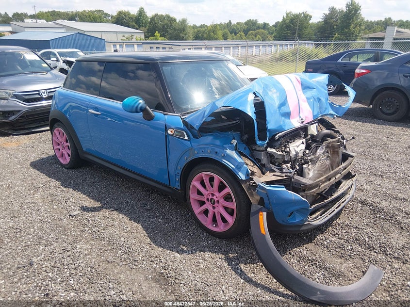2012 Mini Cooper VIN WMWSU3C53CT541470 IAAI salvage auction — FRONT END, Salvage (South Carolina), sold $300 on 2026-08-04 (photo 1)