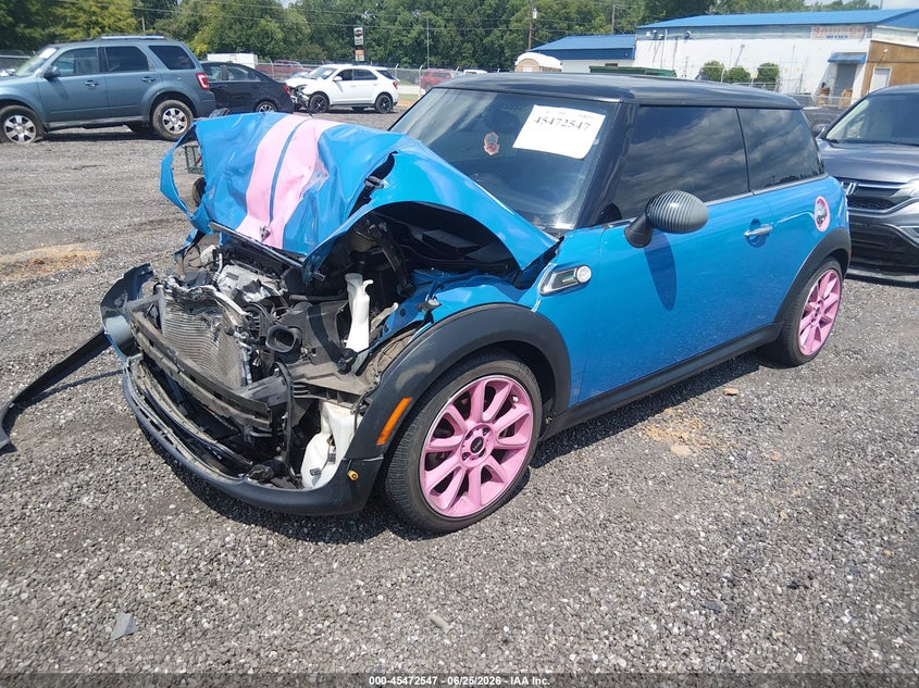 2012 Mini Cooper VIN WMWSU3C53CT541470 IAAI salvage auction — FRONT END, Salvage (South Carolina), sold $300 on 2026-08-04 (photo 2)