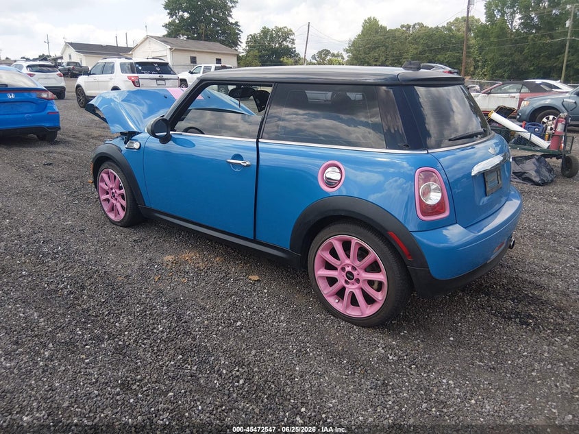 2012 Mini Cooper VIN WMWSU3C53CT541470 IAAI salvage auction — FRONT END, Salvage (South Carolina), sold $300 on 2026-08-04 (photo 3)