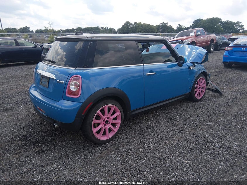2012 Mini Cooper VIN WMWSU3C53CT541470 IAAI salvage auction — FRONT END, Salvage (South Carolina), sold $300 on 2026-08-04 (photo 4)