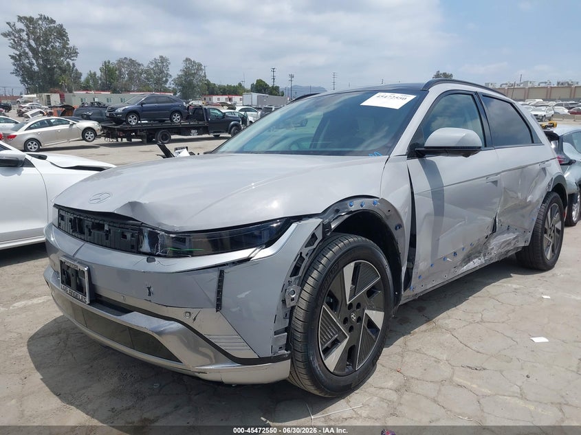2025 Hyundai Ioniq 5 VIN 7YAKR4DAXSY003574 IAAI salvage auction — SIDE, Salvage Title, sold $14,900 on 2026-08-19 (photo 6)