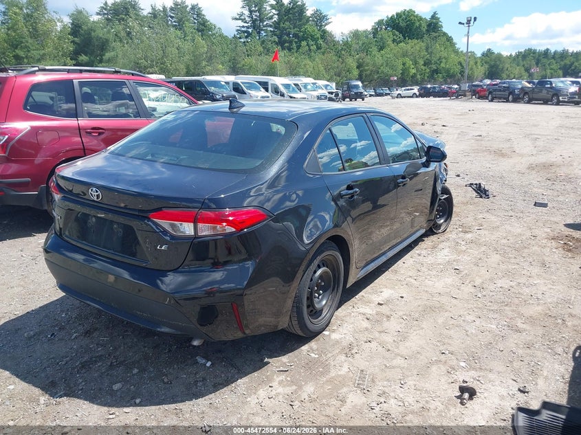 2020 Toyota Corolla VIN 5YFEPRAE9LP112354 IAAI salvage auction — FRONT END, Certificate Of Destruction (Florida), sold $3,650 on 2026-08-01 (photo 4)