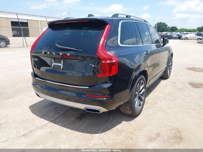 2017 Volvo Xc90 VIN YV4A22PK9H1140309 IAAI salvage auction — REAR END, Clear (Oklahoma), sold $6,700 on 2026-08-13 (photo 4)