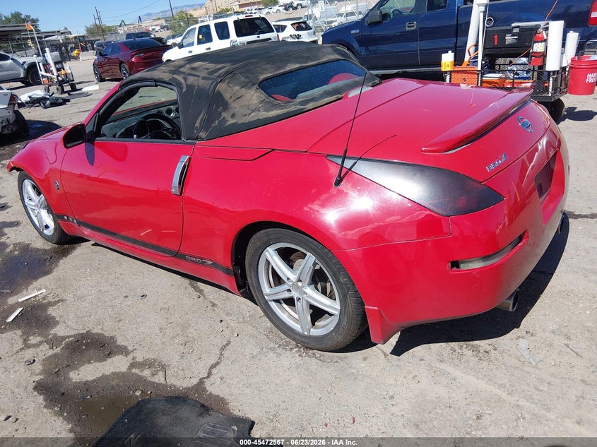 2004 Nissan 350z VIN JN1AZ36A84M250373 IAAI salvage auction — NORMAL WEAR, Clear (New Mexico), sold $600 on 2026-07-29 (photo 3)