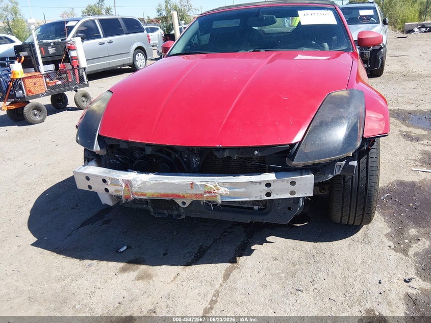 2004 Nissan 350z VIN JN1AZ36A84M250373 IAAI salvage auction — NORMAL WEAR, Clear (New Mexico), sold $600 on 2026-07-29 (photo 6)