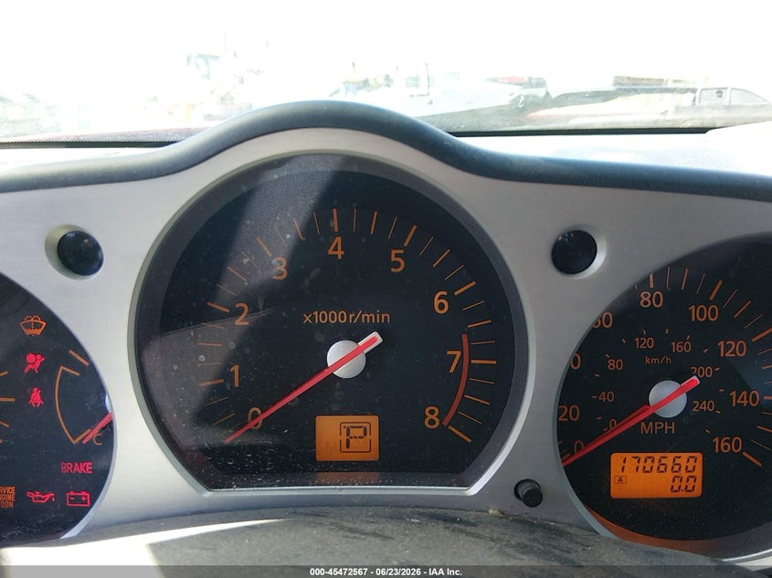 2004 Nissan 350z VIN JN1AZ36A84M250373 IAAI salvage auction — NORMAL WEAR, Clear (New Mexico), sold $600 on 2026-07-29 (photo 7)