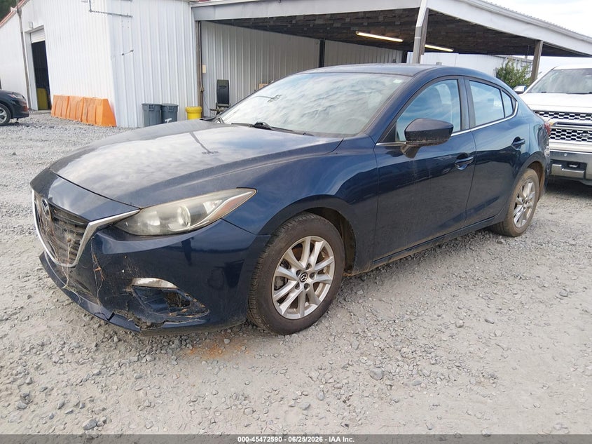 2016 Mazda 3 VIN JM1BM1U73G1309198 IAAI salvage auction — NORMAL WEAR, Clear (Georgia), sold $1,600 on 2026-07-06 (photo 2)