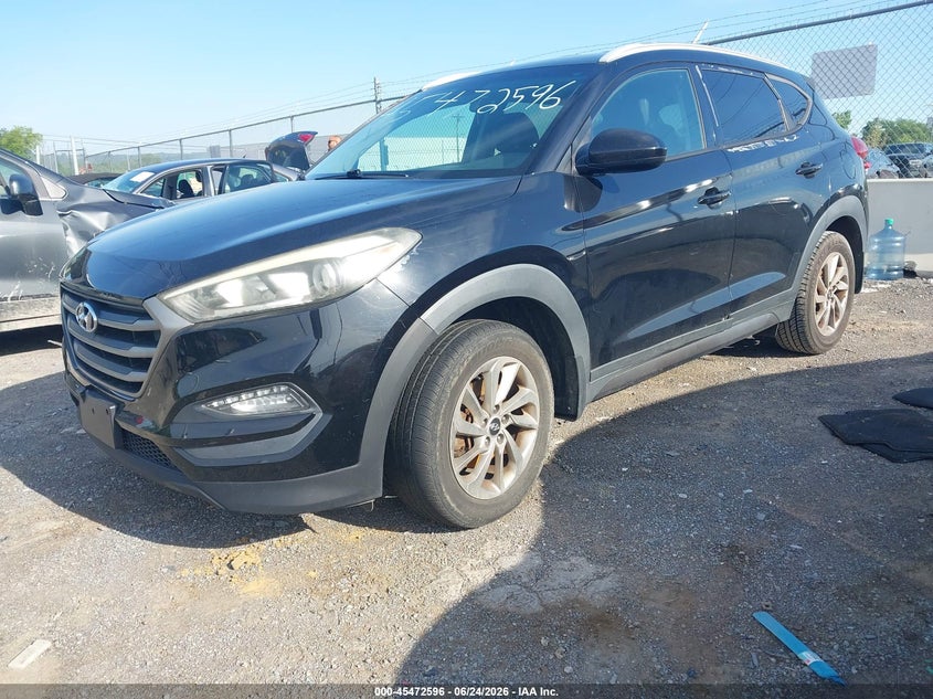 2016 Hyundai Tucson VIN KM8J3CA47GU038371 IAAI salvage auction — NORMAL WEAR, Clear (Tennessee), sold $950 on 2026-07-16 (photo 2)