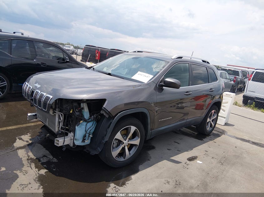 2019 Jeep Cherokee VIN 1C4PJMDX3KD259801 IAAI salvage auction — FRONT END, Salvage Title, sold $1,875 on 2026-09-02 (photo 2)