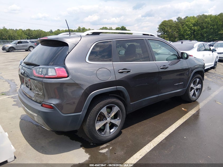 2019 Jeep Cherokee VIN 1C4PJMDX3KD259801 IAAI salvage auction — FRONT END, Salvage Title, sold $1,875 on 2026-09-02 (photo 4)