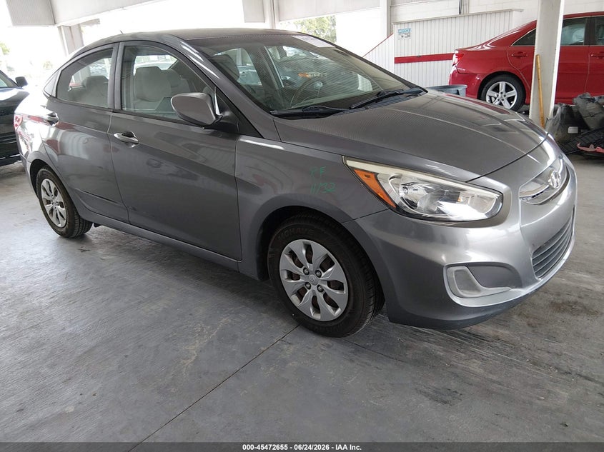 2017 Hyundai Accent VIN KMHCT4AE2HU194018 IAAI salvage auction — SIDE, Salvage Title, sold $25 on 2026-07-29 (photo 1)