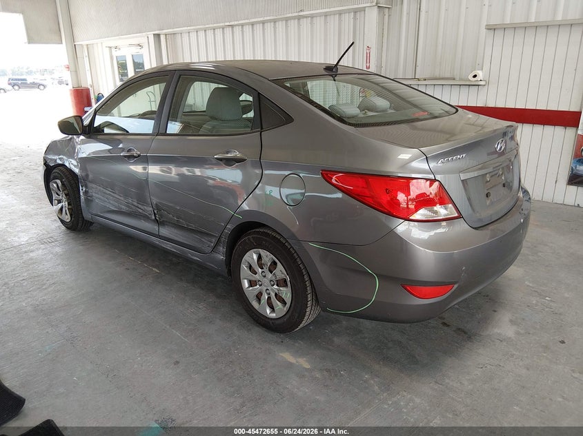 2017 Hyundai Accent VIN KMHCT4AE2HU194018 IAAI salvage auction — SIDE, Salvage Title, sold $25 on 2026-07-29 (photo 3)