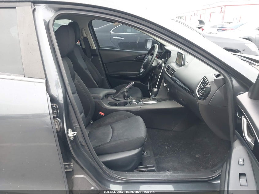 2016 Mazda 3 VIN 3MZBM1M75GM320817 IAAI salvage auction — LEFT REAR, Salvage (California), sold $2,600 on 2026-07-09 (photo 5)