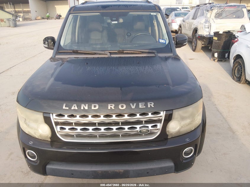 2016 Land rover Lr4 VIN SALAK2V67GA781829 IAAI salvage auction — NORMAL WEAR, Original (Texas), sold $825 on 2026-07-21 (photo 6)