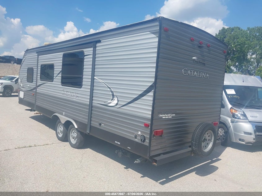2016 Coachmen Catalina VIN 5ZT2CARB1GA023817 IAAI salvage auction — HAIL, Salvage (Kansas), sold $125 on 2026-07-29 (photo 3)