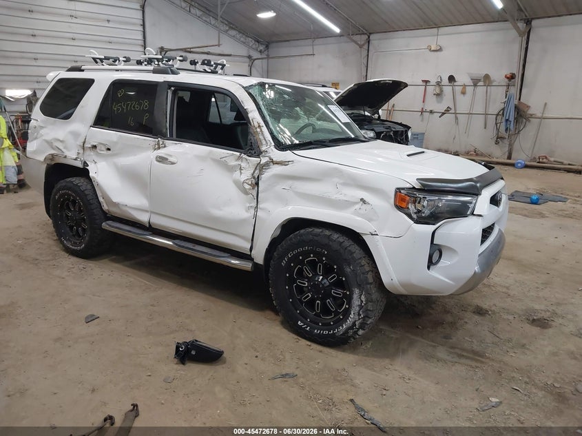 2016 Toyota 4runner VIN JTEBU5JR2G5279273 IAAI salvage auction — SIDE, Salvage (Pennsylvania), sold $25 on 2026-07-30 (photo 1)