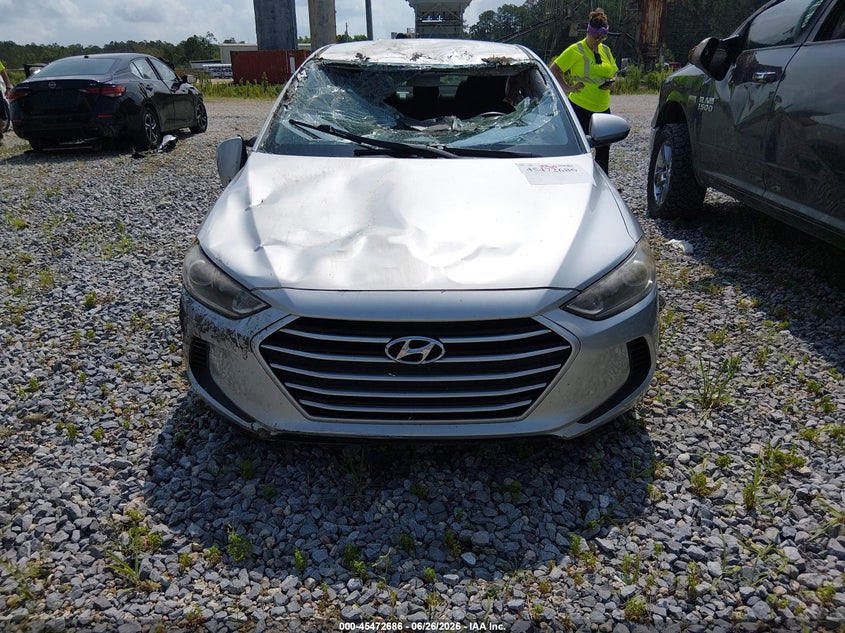 2018 Hyundai Elantra VIN 5NPD84LF2JH339722 IAAI salvage auction — FRONT END, Salvage (Mississippi), sold $550 on 2026-08-21 (photo 6)