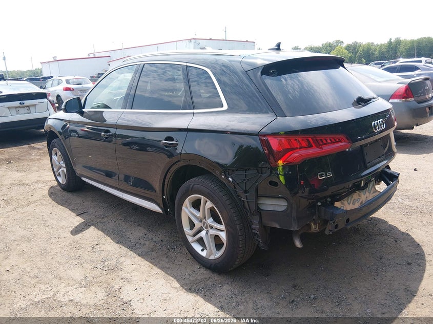 2019 Audi Q5 VIN WA1ANAFYXK2042590 IAAI salvage auction — FRONT END, Salvage Title, sold $5,900 on 2026-08-28 (photo 3)