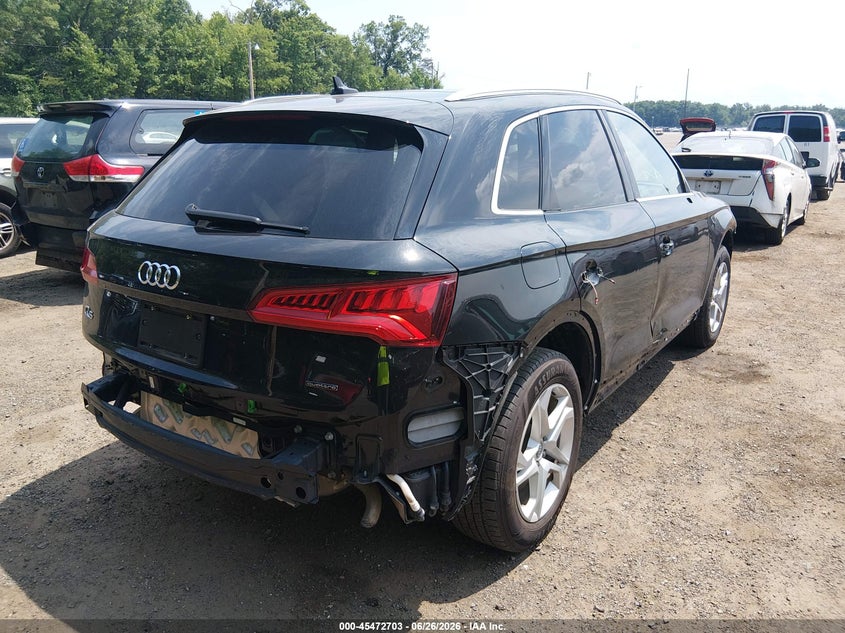 2019 Audi Q5 VIN WA1ANAFYXK2042590 IAAI salvage auction — FRONT END, Salvage Title, sold $5,900 on 2026-08-28 (photo 4)