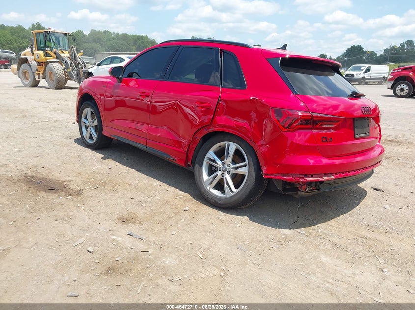 2020 Audi Q3 VIN WA1EECF31L1060890 IAAI salvage auction — REAR END, Salvage (Tennessee), sold $4,400 on 2026-07-29 (photo 3)