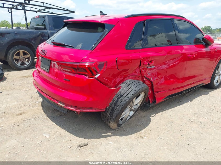 2020 Audi Q3 VIN WA1EECF31L1060890 IAAI salvage auction — REAR END, Salvage (Tennessee), sold $4,400 on 2026-07-29 (photo 6)