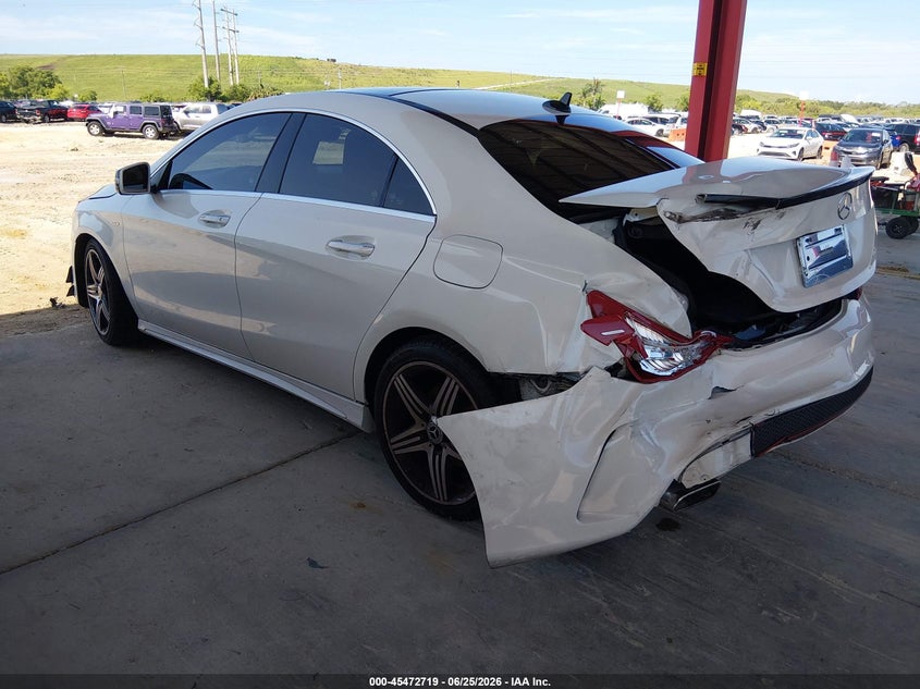 2015 Mercedes-benz Cla-klasse VIN WDDSJ4EB8FN162452 IAAI salvage auction — REAR END, Rebuildable (Florida), sold $1,525 on 2026-07-21 (photo 3)