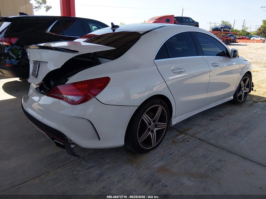 2015 Mercedes-benz Cla-klasse VIN WDDSJ4EB8FN162452 IAAI salvage auction — REAR END, Rebuildable (Florida), sold $1,525 on 2026-07-21 (photo 4)