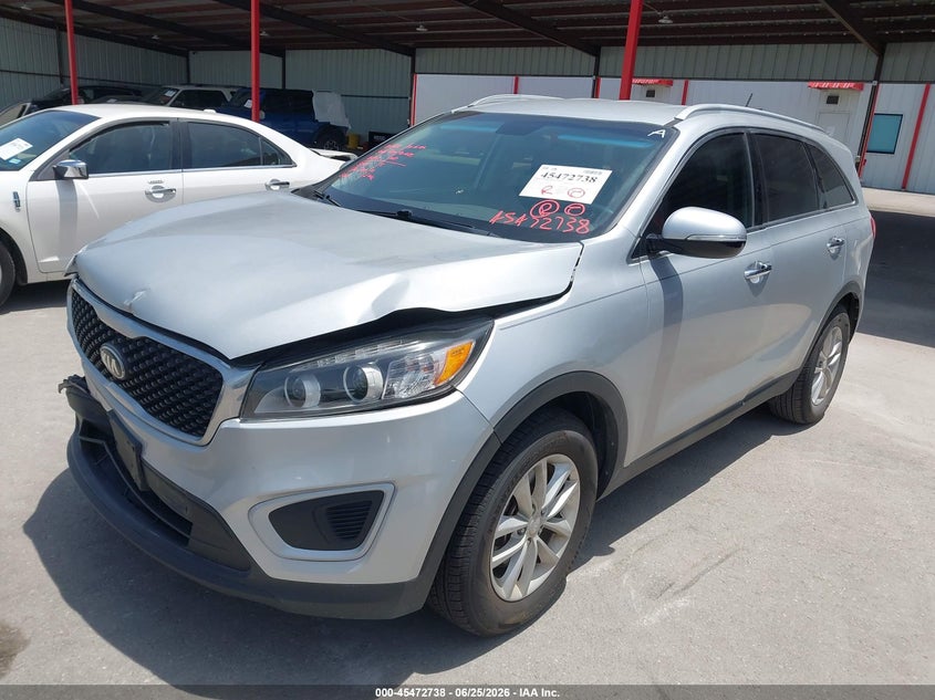 2016 Kia Sorento VIN 5XYPG4A31GG170656 IAAI salvage auction — FRONT END, Original (Texas), sold $3,575 on 2026-08-27 (photo 2)