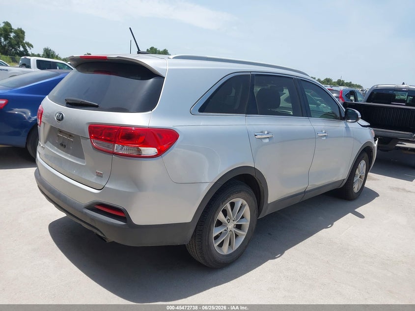 2016 Kia Sorento VIN 5XYPG4A31GG170656 IAAI salvage auction — FRONT END, Original (Texas), sold $3,575 on 2026-08-27 (photo 4)