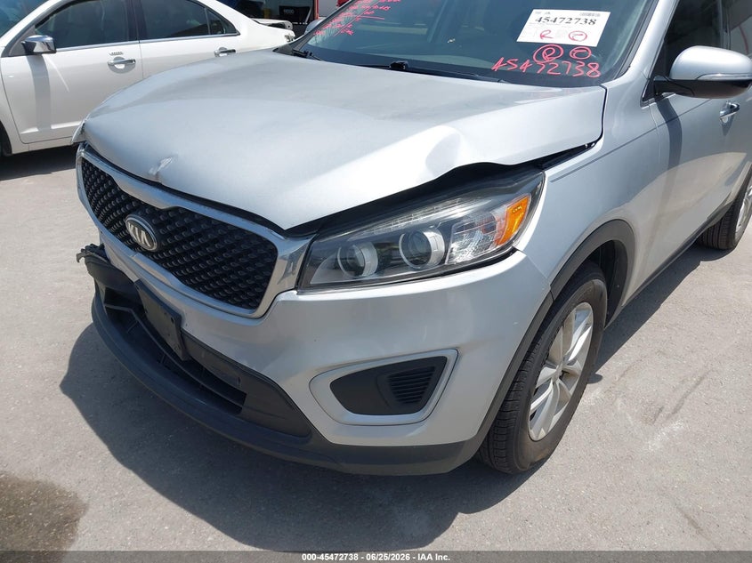 2016 Kia Sorento VIN 5XYPG4A31GG170656 IAAI salvage auction — FRONT END, Original (Texas), sold $3,575 on 2026-08-27 (photo 6)
