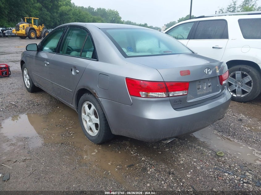 2006 Hyundai Sonata VIN 5NPEU46F06H032097 IAAI salvage auction — NORMAL WEAR, Clear (Kansas), sold $500 on 2026-07-08 (photo 3)