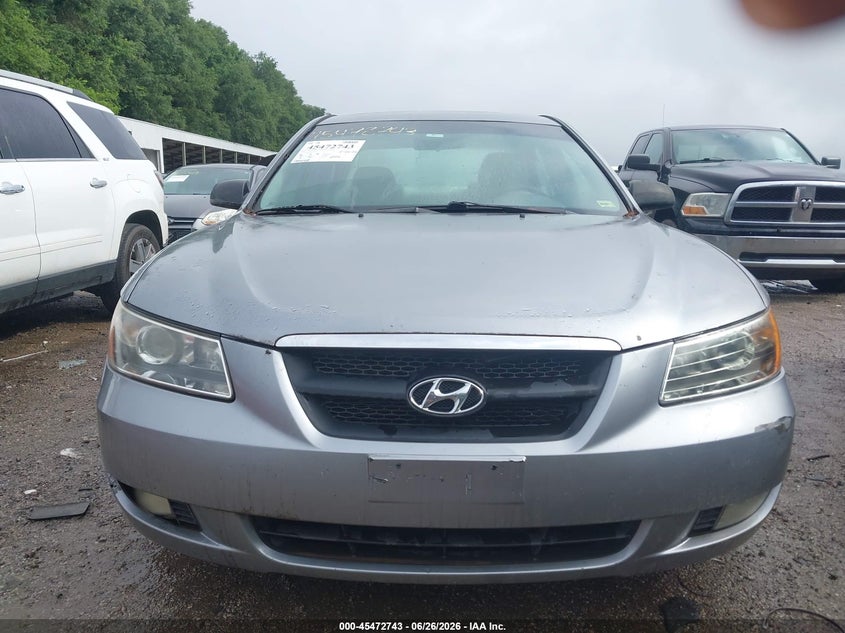 2006 Hyundai Sonata VIN 5NPEU46F06H032097 IAAI salvage auction — NORMAL WEAR, Clear (Kansas), sold $500 on 2026-07-08 (photo 6)