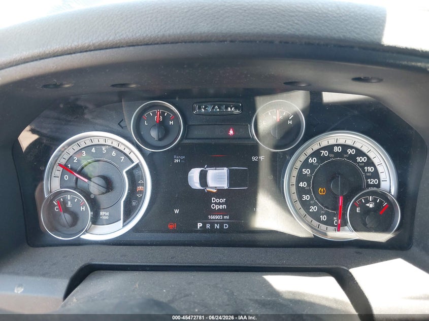 2016 Ram 1500 VIN 1C6RR7LT6GS129507 IAAI salvage auction — LEFT SIDE, Salvage (California), sold $3,350 on 2026-07-22 (photo 7)