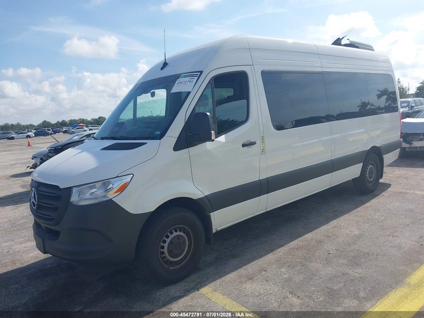 2026 Mercedes-benz Sprinter VIN W1Z4KGHY7TT604699 IAAI salvage auction — ROOF, Enterprise Vehicles Clear Only (Florida), sold $40,650 on 2026-07-30 (photo 2)