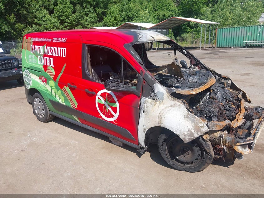2021 Ford Transit VIN NM0LS7E26M1485834 IAAI salvage auction — ENGINE BURN, Salvage - Greater Than 75% (Maryland), sold $25 on 2026-07-28 (photo 1)