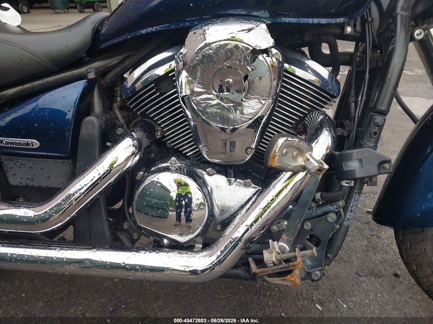 2006 Kawasaki Vn900 VIN JKAVN2B126A007571 IAAI salvage auction — REAR END, Mv-907A (New York), sold $275 on 2026-07-08 (photo 8)