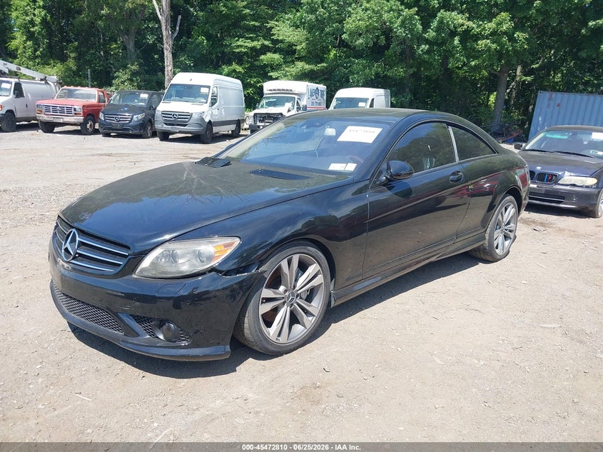 2009 Mercedes-benz Cl-class VIN WDDEJ86X19A021569 IAAI salvage auction — UNKNOWN, Mv-907A (New York), sold $1,650 on 2026-07-07 (photo 2)