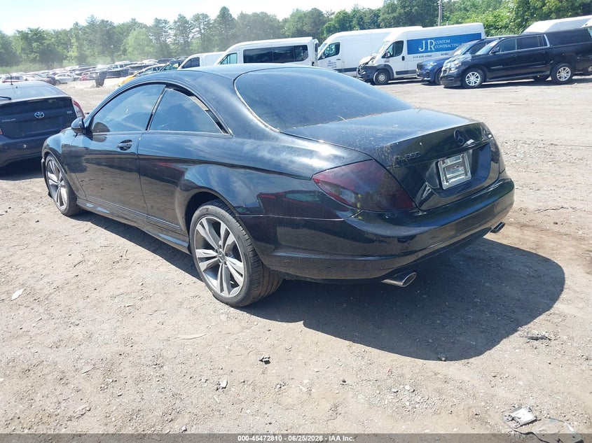 2009 Mercedes-benz Cl-class VIN WDDEJ86X19A021569 IAAI salvage auction — UNKNOWN, Mv-907A (New York), sold $1,650 on 2026-07-07 (photo 3)