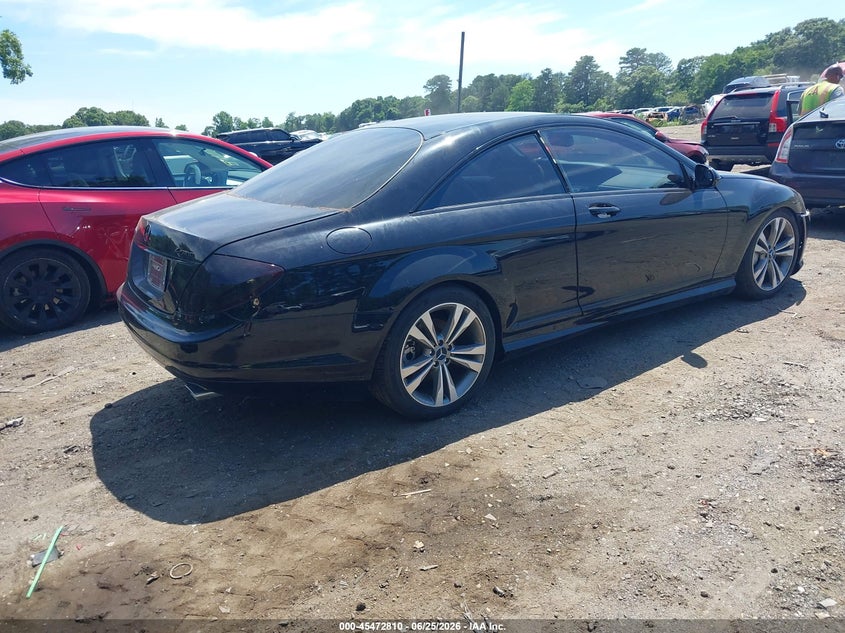 2009 Mercedes-benz Cl-class VIN WDDEJ86X19A021569 IAAI salvage auction — UNKNOWN, Mv-907A (New York), sold $1,650 on 2026-07-07 (photo 4)