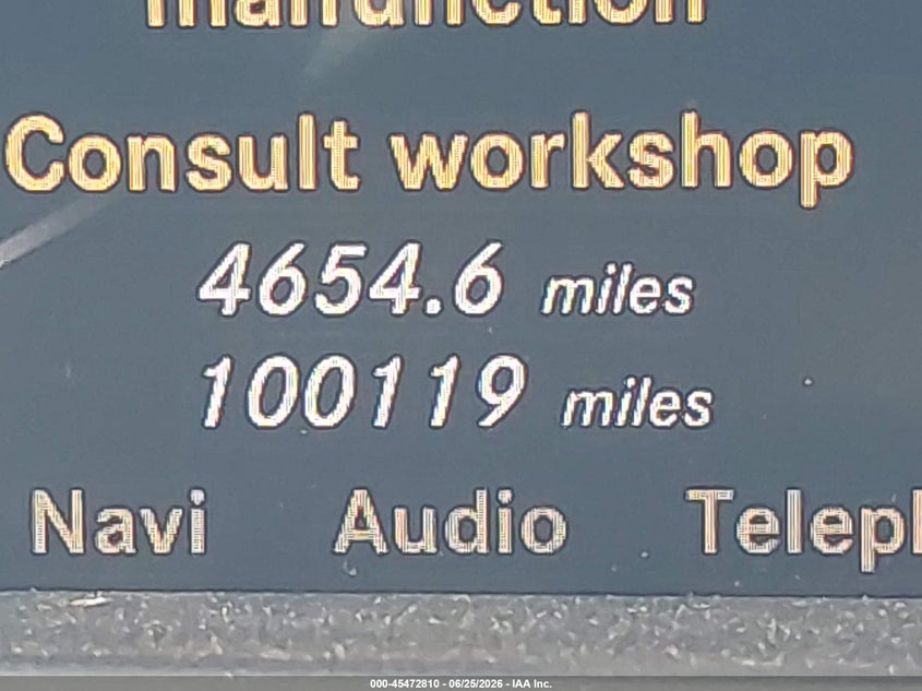 2009 Mercedes-benz Cl-class VIN WDDEJ86X19A021569 IAAI salvage auction — UNKNOWN, Mv-907A (New York), sold $1,650 on 2026-07-07 (photo 7)