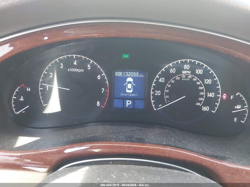 2012 Hyundai Genesis VIN KMHGC4DD6CU152691 IAAI salvage auction — FRONT END, Salvage (California), sold $800 on 2026-08-02 (photo 7)