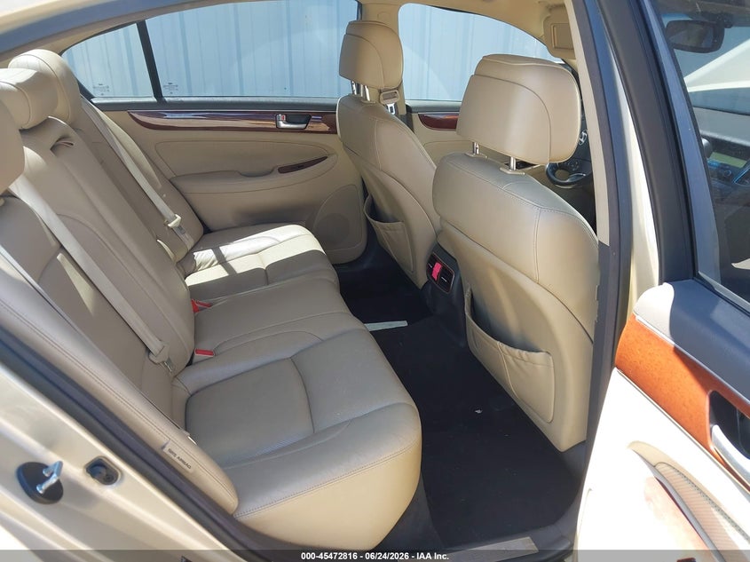 2012 Hyundai Genesis VIN KMHGC4DD6CU152691 IAAI salvage auction — FRONT END, Salvage (California), sold $800 on 2026-08-02 (photo 8)