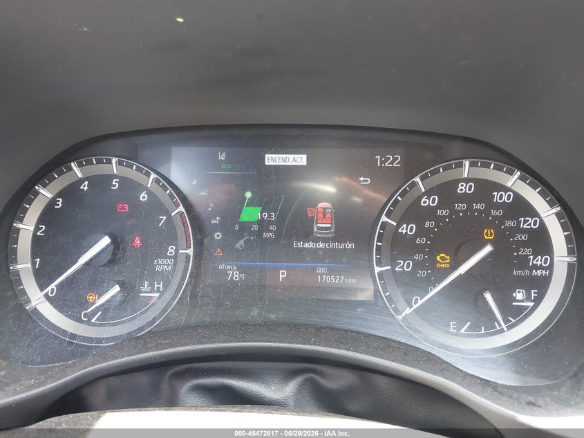 2021 Toyota Highlander VIN 5TDJZRAH6MS039164 IAAI salvage auction — THEFT, Clear - Dealer Only (California), sold $17,125 on 2026-07-20 (photo 7)